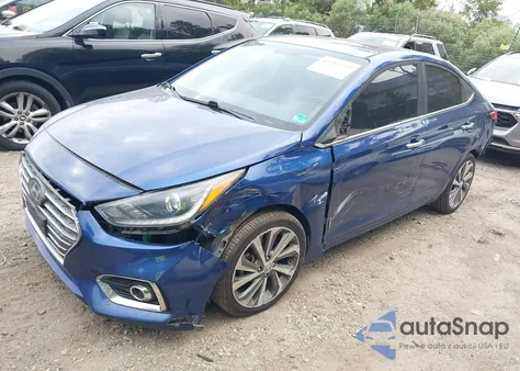 2018 Hyundai Accent Limited from USA, damaged, VIN 3KPC34A35JE020998